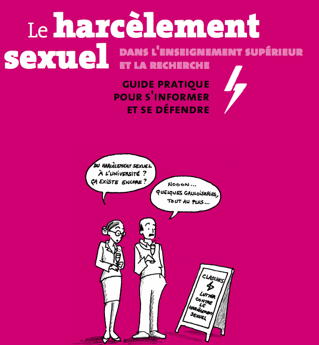 Guide 2016 Sur Le Harcèlement Sexuel Dans Lenseignement Supérieur Et