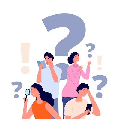 interrogative-concept-flat-people-search-woman-holding-magnifier-group-investigation-searching-solution-answers-ask-person-utter-vector-concept