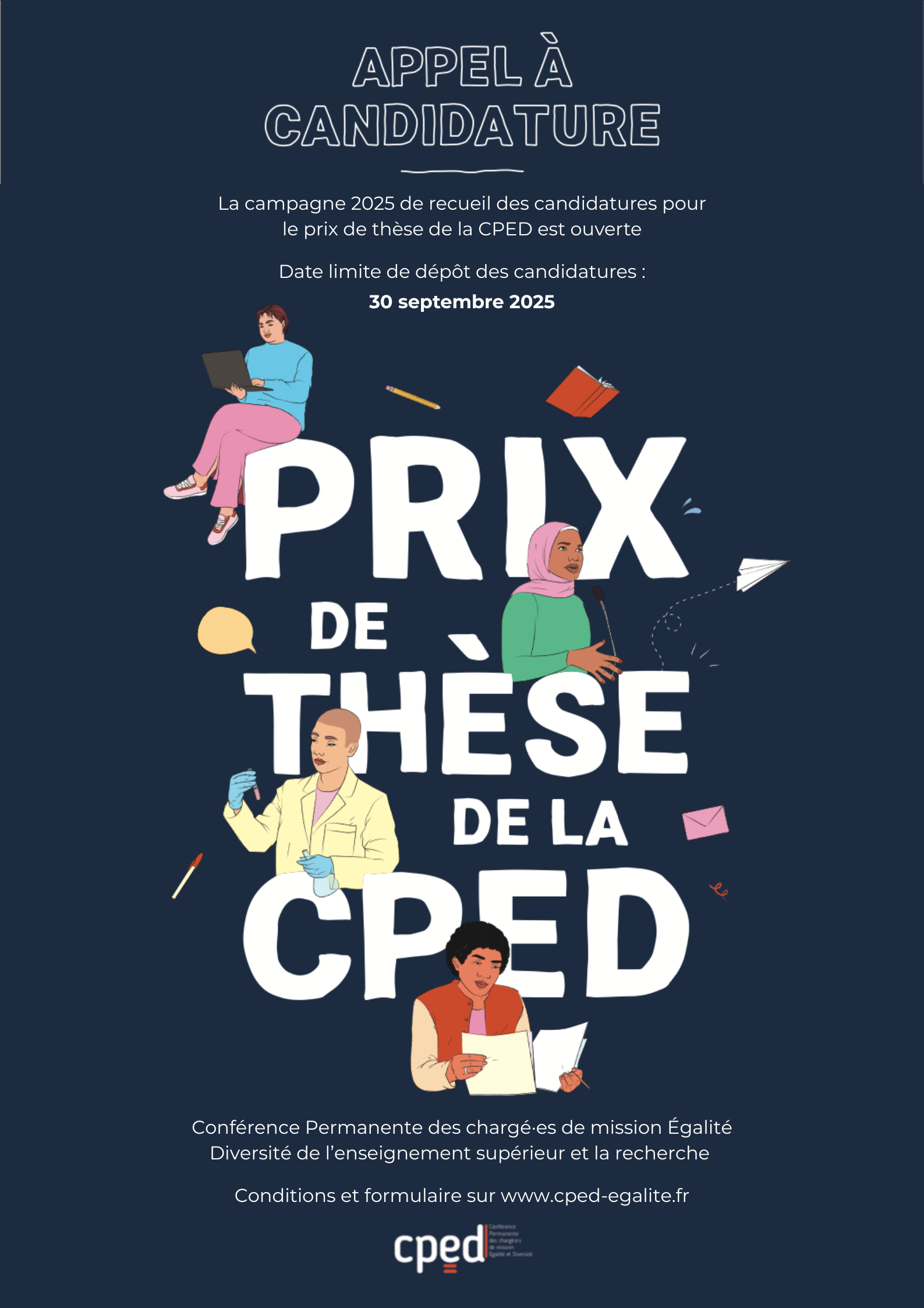 AfficheCPED_Prixdethese2025